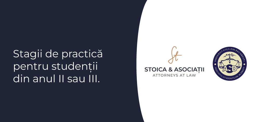 STOICA & ASOCIAȚII - Internships