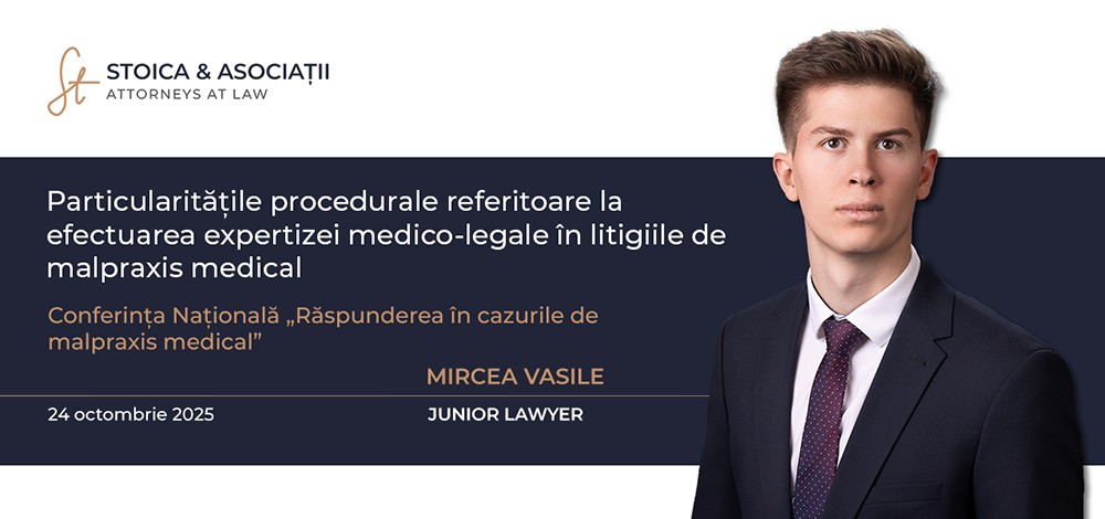 Mircea Vasile – speaker în conferința de malpraxis medical